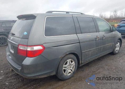 2007 Honda Odyssey Ex-L from USA, damaged, VIN 5FNRL38787B460701